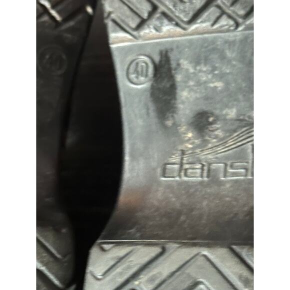 Dansko Clogs size 40 Chunky Yarn Sweater Knit Print - Picture 7 of 10